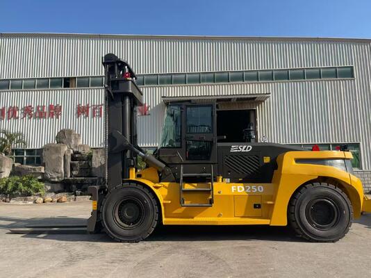 Ανυψωτικό περονοφόρο όχημα εμπορευματοκιβωτίων με ύψος ανύψωσης 6 μέτρων, τύπου κουτιού, εσωτερικού και εξωτερικού ιστού, κατάλληλο για εφαρμογές μεταφοράς εμπορευματοκιβωτίων βαρέως τύπου