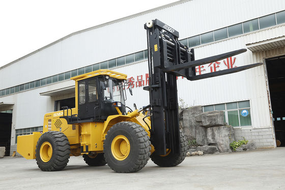 Τέσσερις X τέσσερις 15 τόνοι όλο Forklift εκτάσεων εκτάσεων το τραχύ φορτηγό