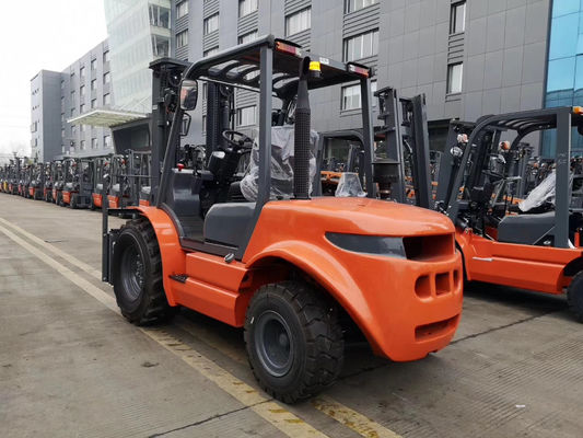 4WD τραχύ Forklift εκτάσεων