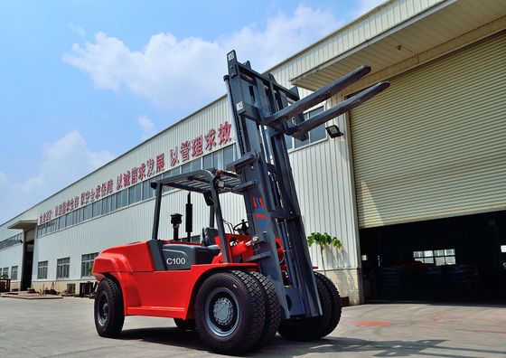Forklift diesel υλικού χειρισμού 10t 3000mm FD100 φορτηγό
