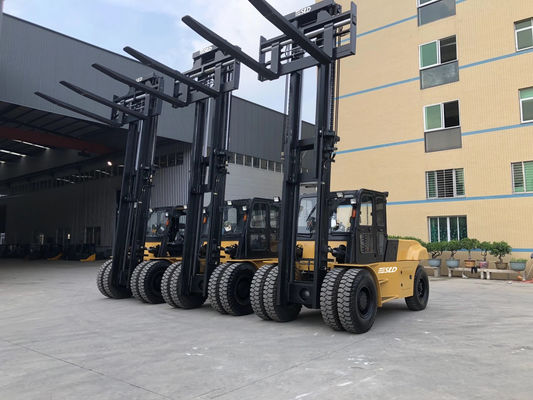 FD160 6000mm 3 ιστός 15 τόνος 6m 2 σταδίων βαρύς Forklift ανελκυστήρων ανελκυστήρας