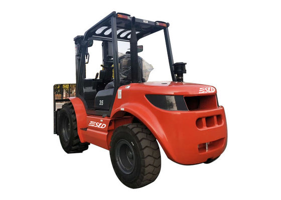 3m 8000 λίβρες 8k 3.5T 3500kgs 4WD 4X4 όλο τραχύ Forklift εκτάσεων