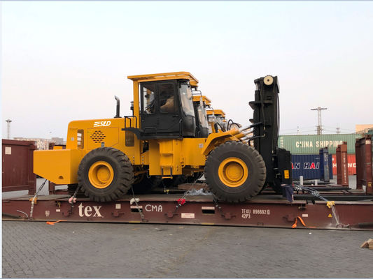 Τραχύ Forklift εκτάσεων 15 τόνου 4WD ATV με τη μηχανή Weichai