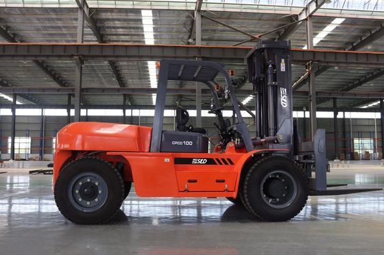 Ντηζελοκίνητο πολυ στάδιο Forklift 1520x175x85mm 10 τόνου
