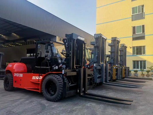 Μεγάλοι 18 τόνοι βαρύ Forklift ανελκυστήρων 20 τόνου για τη βιομηχανία μισθώματος μεταφορών
