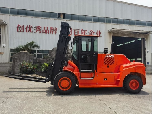 Ονομαστικό φορτίο 16000 Kgs FD160 βαρύ ανελκυστήρα με κινητήρα Yuchai ή CUMMINS