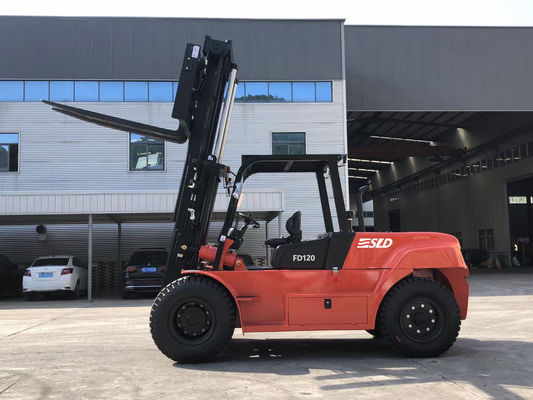 FD150 15 τόννων Diesel Heavy Duty Forklift Truck Yuchai Κινητήρας 4.0g Χειρισμός δοχείου ιστού