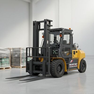 Product High Capacity Forklift Maximum Speed 25 Kmh Suitable for Heavy Load Transport and Material Handling Applications