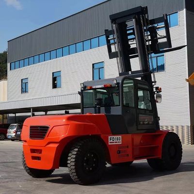 Forklift μετατόπισης υλικού χειρισμού FD160 16t 3.5k δευτερεύων φορτωτής