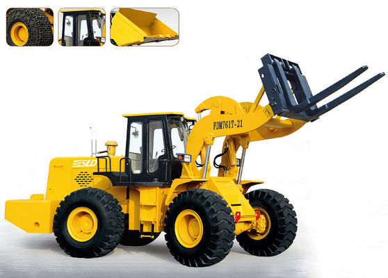 Forklift φραγμών 21t μεταφορών 3430mm πέτρινος φορτωτής