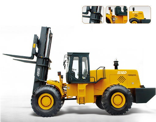 Αρθρωμένα Forklift εκτάσεων 40k 20000kgs 20Tons τραχιά φορτηγά