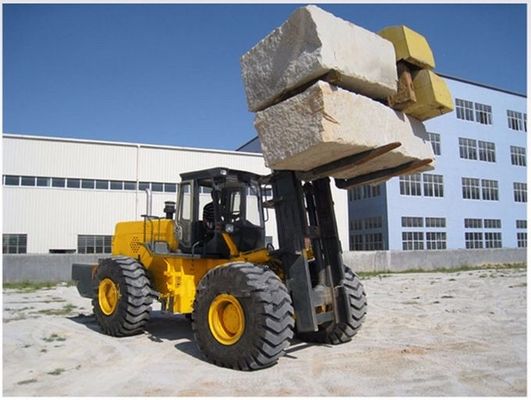 Τέσσερις X τέσσερις 15 τόνοι όλο Forklift εκτάσεων εκτάσεων το τραχύ φορτηγό
