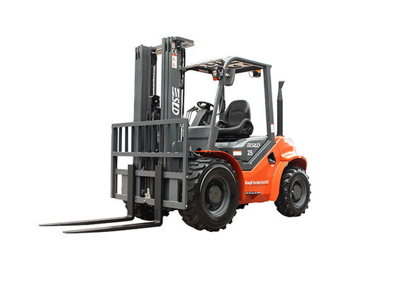 Αντίβαρο 4WD 4X4 2,5 τόνοι 3000mm τραχύ Forklift εκτάσεων