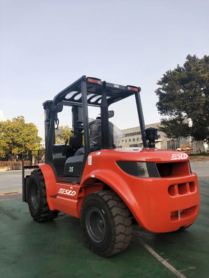 3m 8000 λίβρες 8k 3.5T 3500kgs 4WD 4X4 όλο τραχύ Forklift εκτάσεων