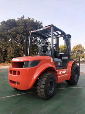 3m 8000 λίβρες 8k 3.5T 3500kgs 4WD 4X4 όλο τραχύ Forklift εκτάσεων