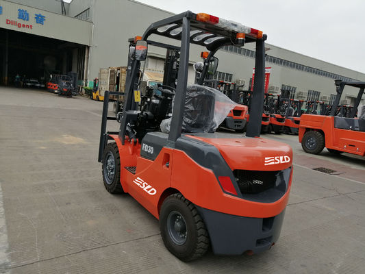 diesel 3m FD30 3000kg Forklift 3 τόνου φορτηγό με τη δευτερεύουσα μετατόπιση