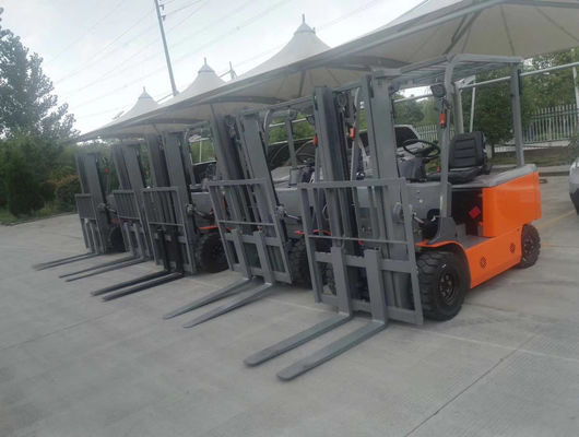 Τετράτροχοι 3 τόνοι 3,5 ηλεκτρικών Forklift 6k 7k τόνοι φορτηγών