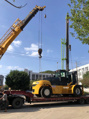 FD300 4000mm εσωτερικό ανυψωτικό Forklift εμπορευματοκιβωτίων 30t