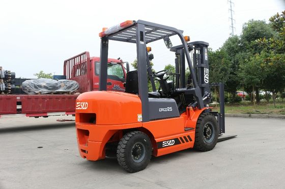 2 στάδιο 1070x120x40mm Stage/3 Forklift diesel μεγέθους 2.5tons δικράνων φορτηγό