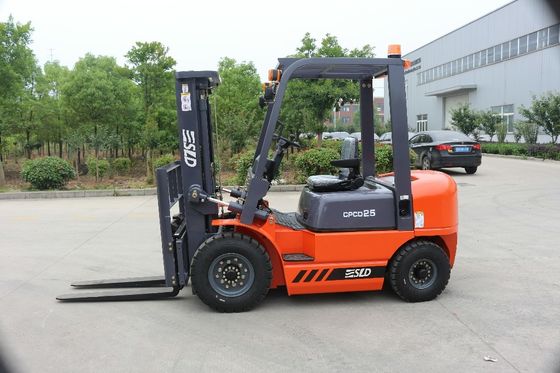 2 στάδιο 1070x120x40mm Stage/3 Forklift diesel μεγέθους 2.5tons δικράνων φορτηγό