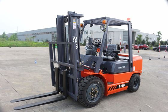 Forklift diesel βιομηχανικό κέντρο 500mm φορτίων φορτηγών CPCD35