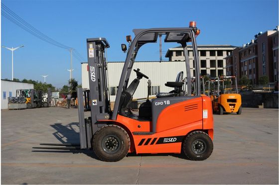 1800kgs μικρό ηλεκτρικό Forklift φορτηγό με το μήκος 1070mm δικράνων