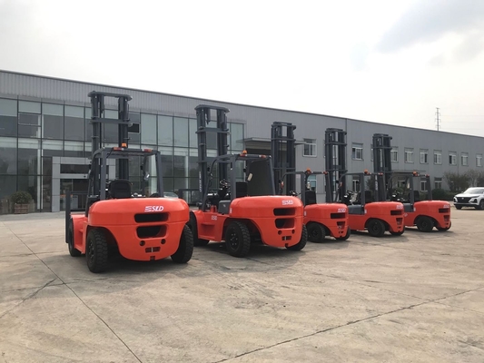 Υδραυλικό Forklift diesel μετάδοσης 7T μηχανών ISUZU