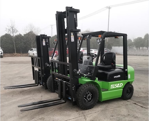 Χαμηλός ιστός 3m/υψηλός ιστός 5m Forklift diesel 2,5 τόνου φορτηγό