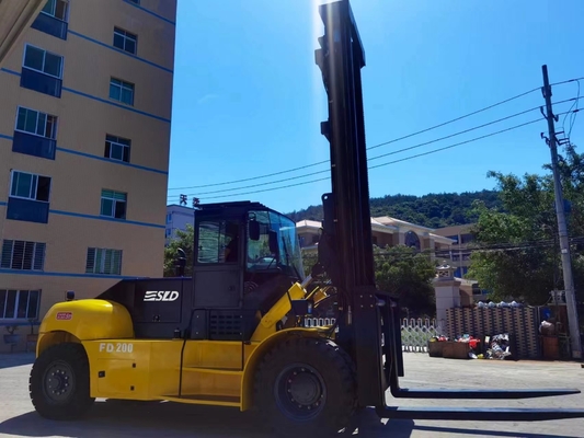 20 Forklift diesel εκτιμημένου FD200 φορτίων 20000kgs υψηλού ιστών τόνοι ύψους 8000mm Lifitng