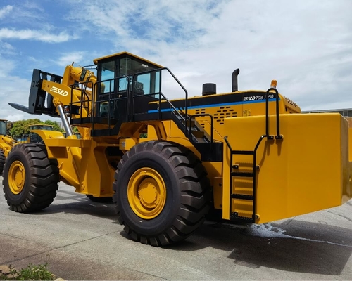 52 Forklift τόνοι φορτωτών για την ανύψωση του μεγάλου πέτρινου φραγμού