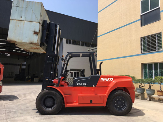 Βαρέων καθηκόντων Forklift diesel 13,5 τόνου με Yuchai/τη μηχανή της CUMMINS